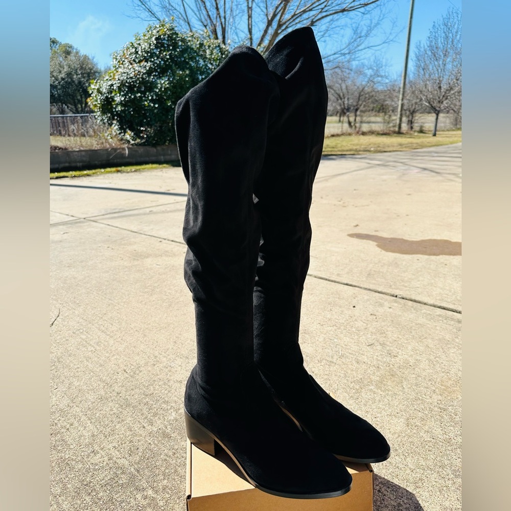 Steve Madden Over-The-Knee Suede Boots Size 9